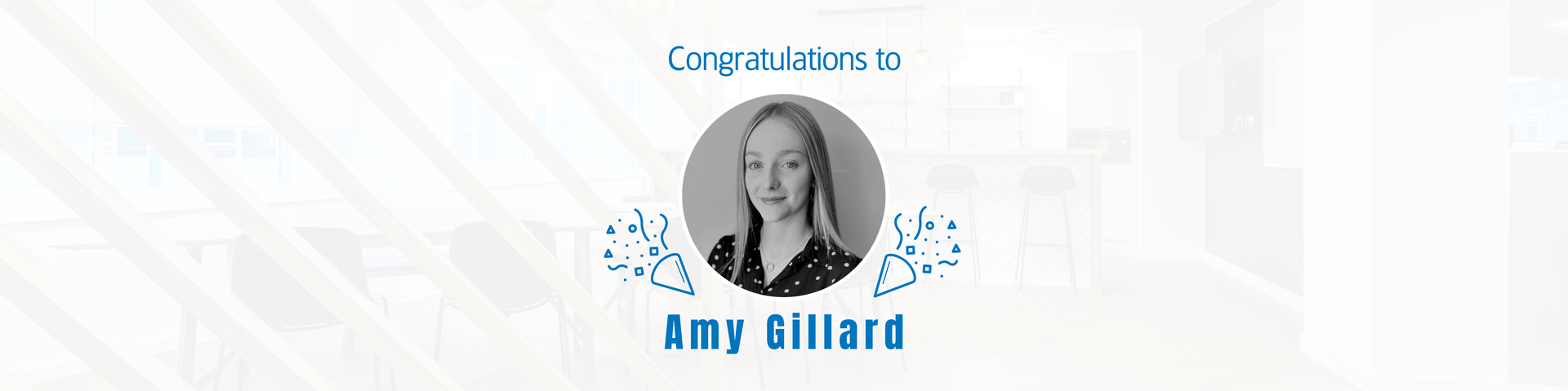 Congratulations to Amy Gillard