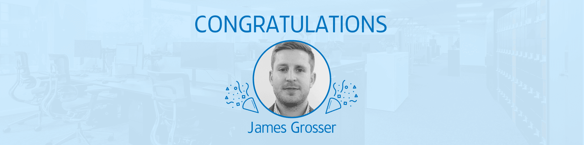 Congratulations James Grosser