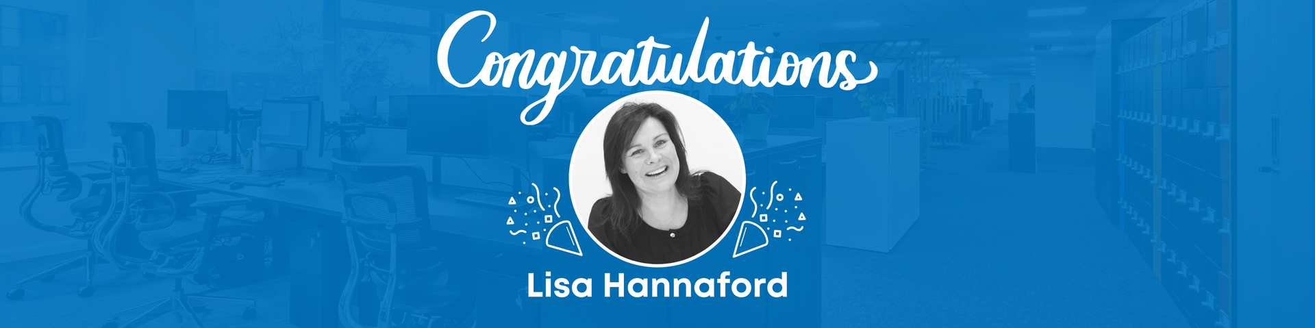 Congratulations to Lisa Hannaford