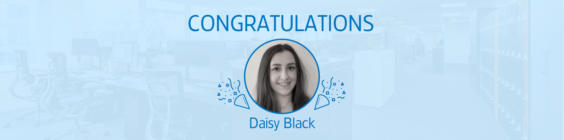 Congratulations to Daisy Black