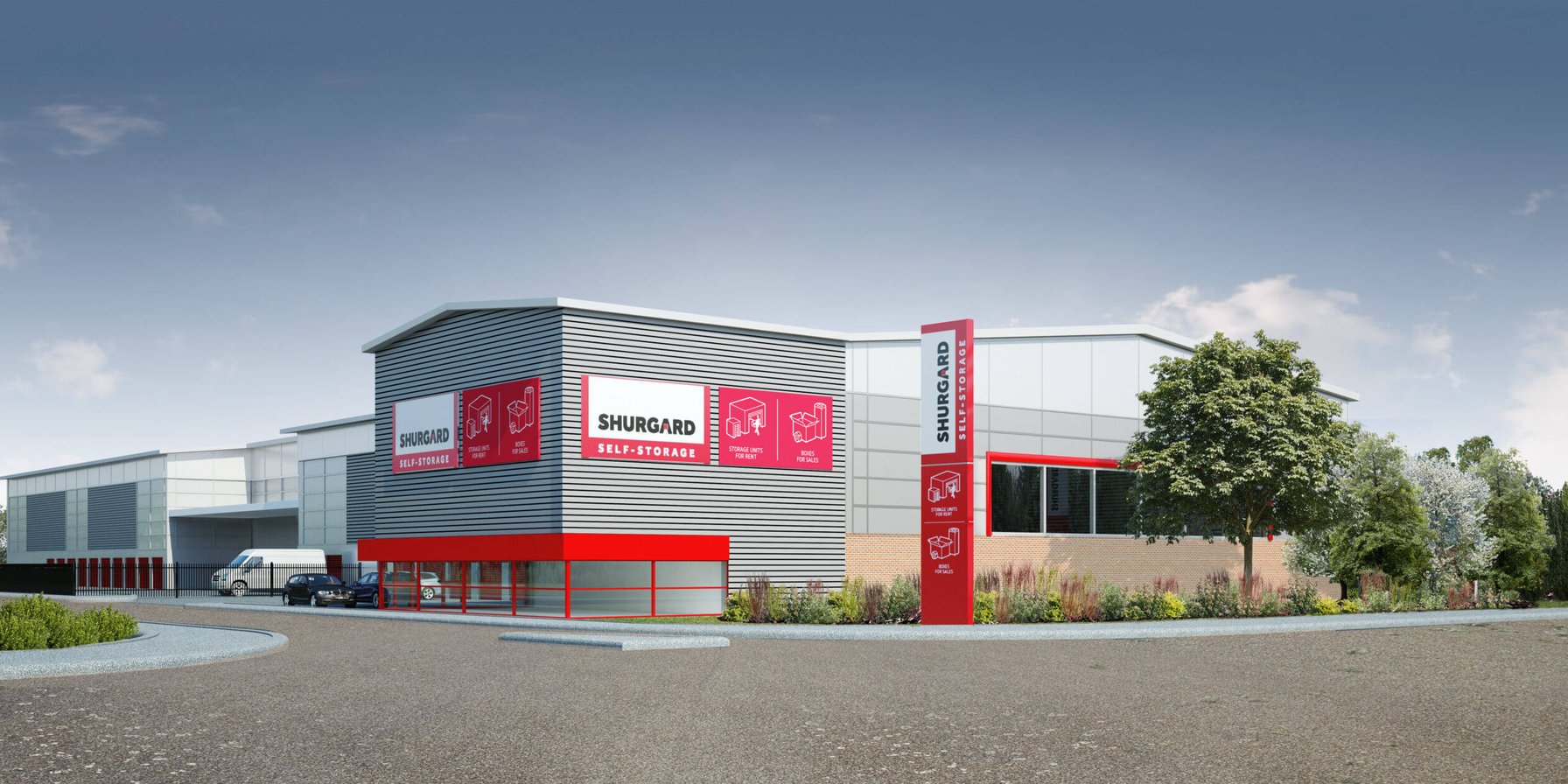 Shurgard Self Storage Warehouse