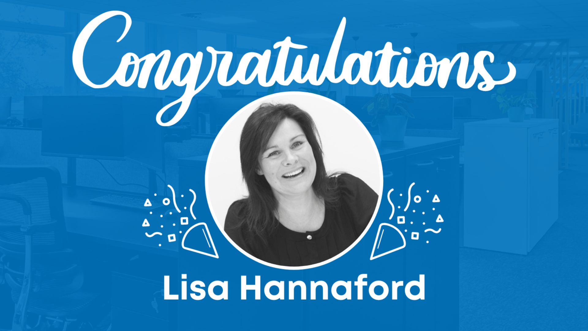 Congratulations to Lisa Hannaford