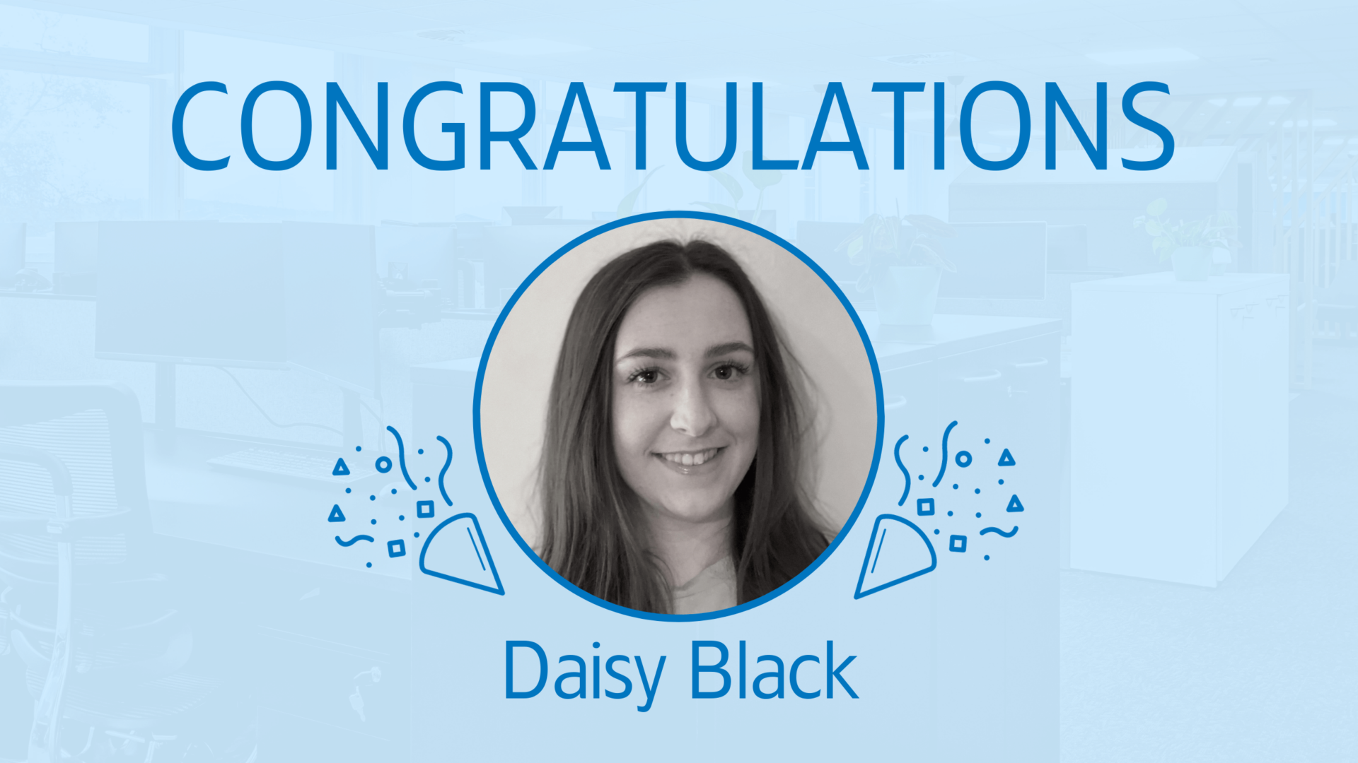 Congratulations to Daisy Black